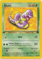 Pokemon - Ekans - 56/82 - Common 1st Edition - Team Rocket Series - Top CollectiblesCollectible CardsPokémon