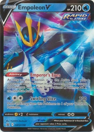 Pokemon - Empoleon V - SWSH108 - Promo - Sword & Shield Series - Top CollectiblesCollectible CardsPokémon