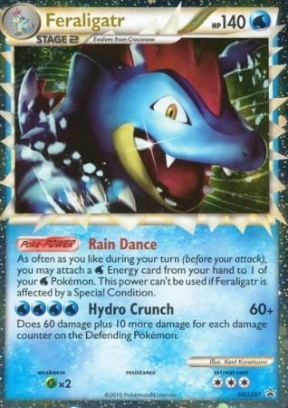 Pokemon - Feraligatr (Prime) - HGSS07 - Ultra Rare - Heart Gold Soul Silver Promo Series - Top CollectiblesCollectible CardsPokémon