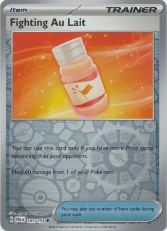 Pokemon - Fighting Au Lait - 181/193 - Uncommon Reverse Holo - Scarlet &amp; Violet: Paldea Evolved Series - Top CollectiblesCollectible CardsPokémon