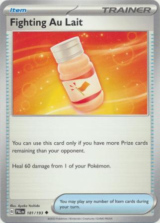 Pokemon - Fighting Au Lait - 181/193 - Uncommon - Scarlet &amp; Violet: Paldea Evolved Series - Top CollectiblesCollectible CardsPokémon
