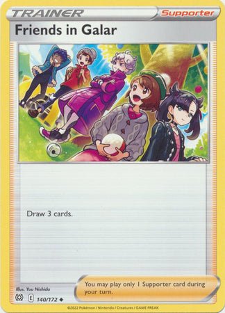 Pokemon - Friends in Galar - 140/172 - Uncommon - Sword &amp; Shield: Brilliant Stars Series - Top CollectiblesCollectible CardsPokémon