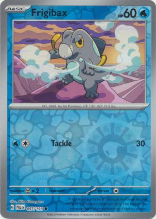 Pokemon - Frigibax - 057/193 - Common Reverse Holo - Scarlet &amp; Violet: Paldea Evolved Series - Top CollectiblesCollectible CardsPokémon
