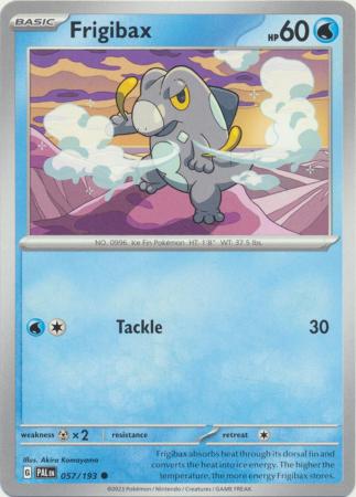 Pokemon - Frigibax - 057/193 - Common - Scarlet & Violet: Paldea Evolved Series - Top CollectiblesCollectible CardsPokémon