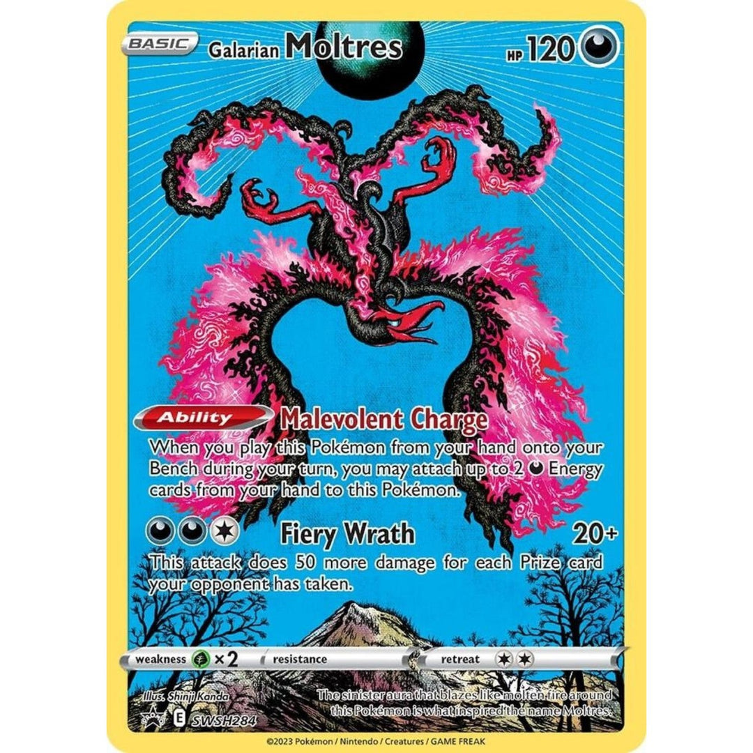 Pokemon - Galarian Moltres - SWSH284 - Promo - Sword & Shield Series - Top CollectiblesCollectible CardsPokémon