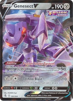 Pokemon - Genesect V - 185/264 - Ultra Rare - Sword & Shield: Fusion S Top Collectibles Pokemon - Genesect V - 185/264 - Ultra Rare - Sword & Shield: Fusion S Top Collectibles