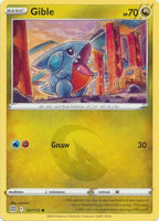 Pokemon - Gible - 107/172 - Common - Sword & Shield: Brilliant Stars Series - Top CollectiblesCollectible CardsPokémon