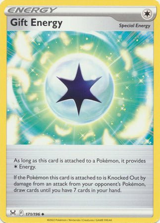Pokemon - Gift Energy - 171/196 - Uncommon - Sword &amp; Shield: Lost Origin Series - Top CollectiblesCollectible CardsPokémon