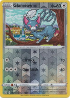 Pokemon - Glameow - 115/163 - Common Reverse Holo - Sword & Shield: Battle Styles Singles - Top CollectiblesCollectible CardsPokémon