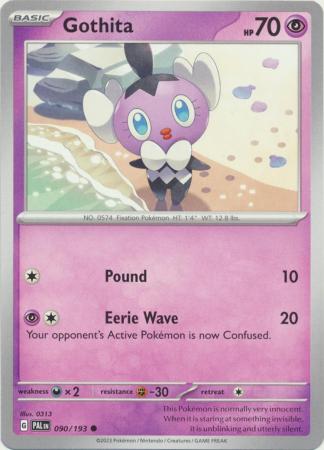 Pokemon - Gothita - 090/193 - Common - Scarlet &amp; Violet: Paldea Evolved Series - Top CollectiblesCollectible CardsPokémon