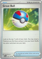 Pokemon - Great Ball - 183/193 - Common - Scarlet & Violet: Paldea Evolved Series - Top CollectiblesCollectible CardsPokémon