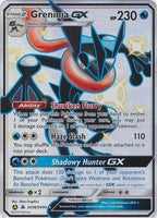 Pokemon - Greninja GX - SV56/SV94 - Shiny Ultra Rare - Hidden Fates Series - Top CollectiblesCollectible CardsPokémon