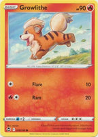 Pokemon - Growlithe - 019/195 - Common - Sword & Shield: Silver Tempest Series - Top CollectiblesCollectible CardsPokémon