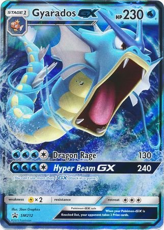 Pokemon - Gyarados GX - SM212 - Promo - Sun & Moon Series - Top CollectiblesCollectible CardsPokémon