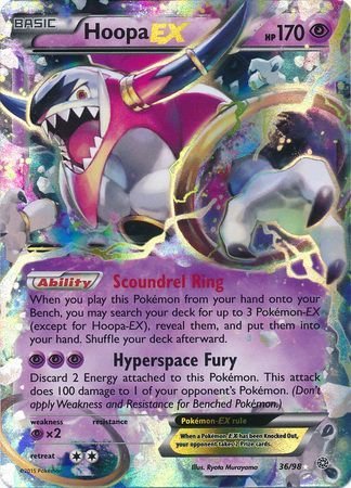 Pokemon - Hoopa EX - 36/98 - Ultra Rare - XY: Ancient Origins Series - Top CollectiblesCollectible CardsPokémon