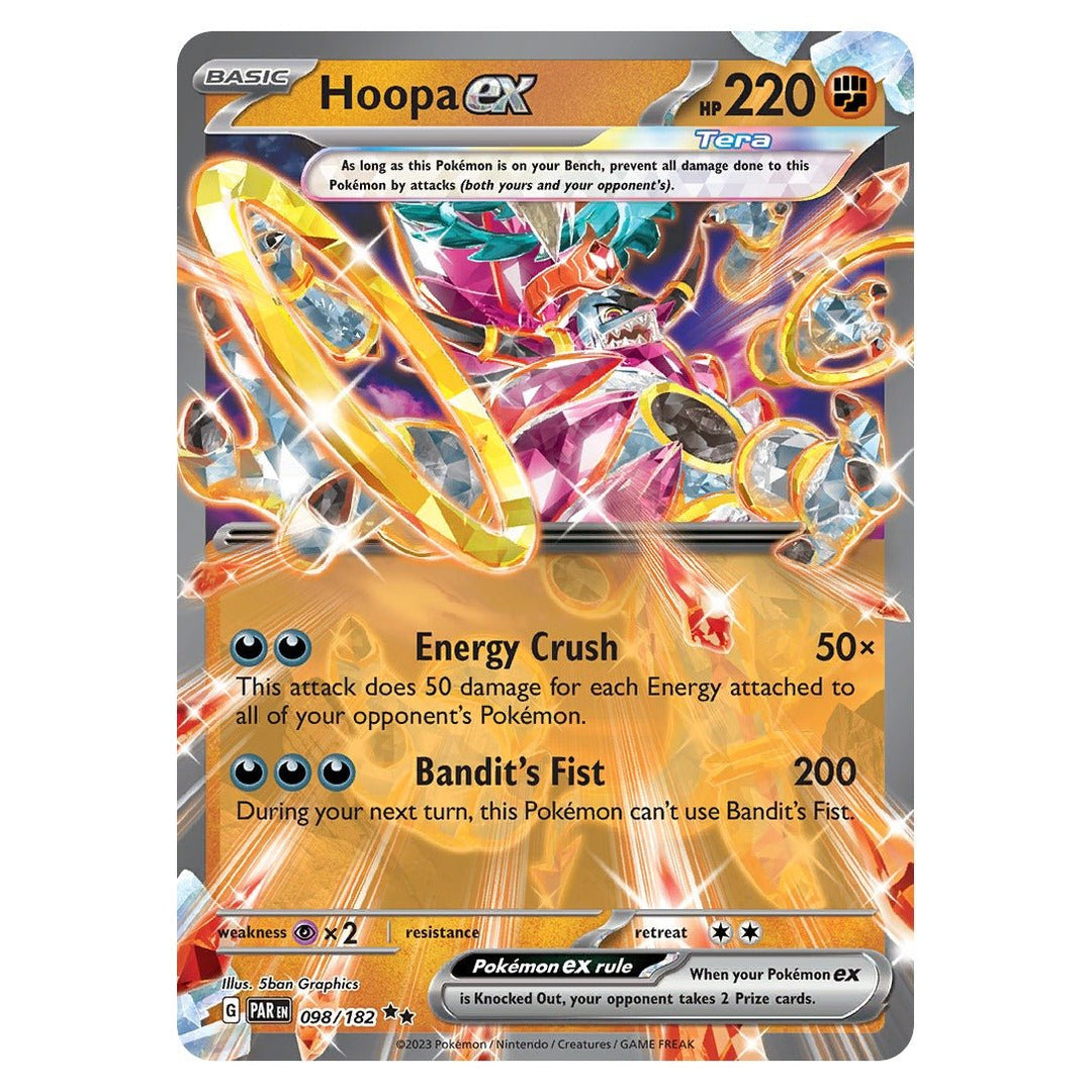 Pokemon - Hoopa ex - 98 - Double Rare - Paradox Rift - Top CollectiblesPokémon SinglePokémon