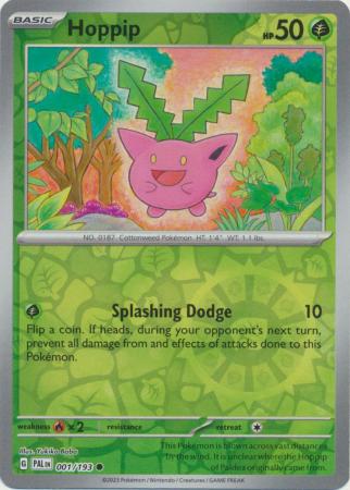 Pokemon - Hoppip - 001/193 - Common Reverse Holo - Scarlet &amp; Violet: Paldea Evolved Series - Top CollectiblesCollectible CardsPokémon