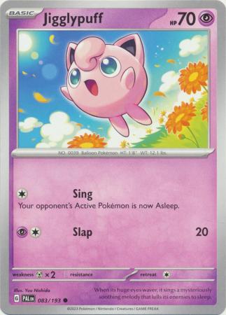 Pokemon - Jigglypuff - 083/193 - Common - Scarlet & Violet: Paldea Evolved Series - Top CollectiblesCollectible CardsPokémon