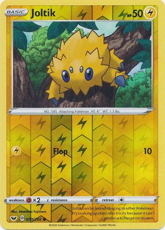 Pokemon - Joltik - 070/202 - Common Reverse Holo - Sword & Shield: Base Set Series - Top CollectiblesCollectible CardsPokémon