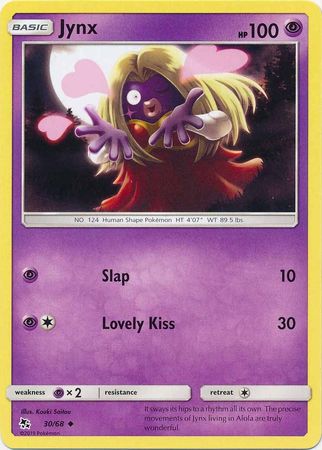 Pokemon - Jynx - 30/68 - Uncommon - Hidden Fates Series - Top CollectiblesCollectible CardsPokémon