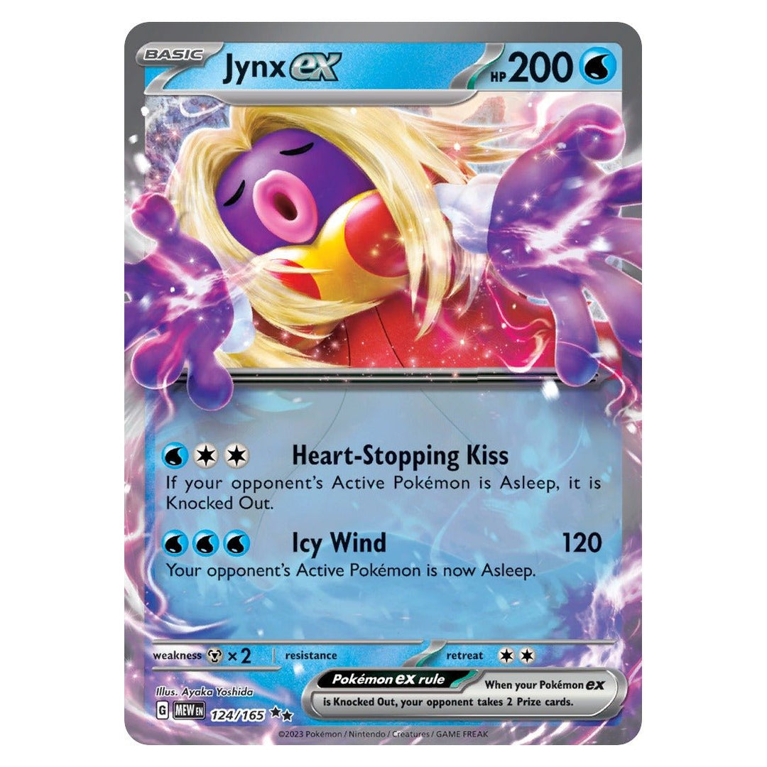 Pokemon - Jynx ex - 124 - Double Rare - 151 - Top CollectiblesPokémon SinglePokémon