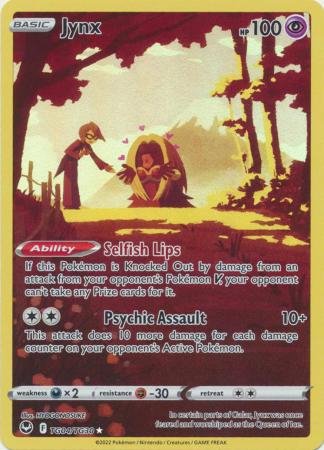 Pokemon - Jynx - TG04/TG30 - Holo Rare - Sword & Shield: Silver Tempest Series - Top CollectiblesCollectible CardsPokémon