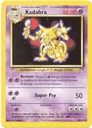 Pokemon - Kadabra - 49/110 - Uncommon - Legendary Collection Series - Top CollectiblesCollectible CardsPokémon