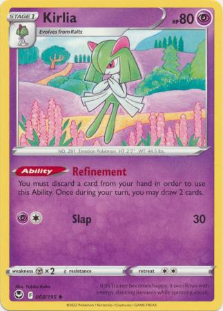 Pokemon - Kirlia - 068/195 - Uncommon - Sword & Shield: Silver Tempest Series - Top CollectiblesCollectible CardsPokémon