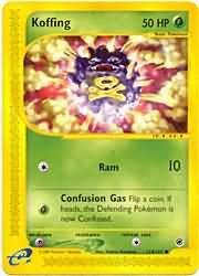 Pokemon - Koffing - 114/165 - Common - Expedition Series - Top CollectiblesCollectible CardsPokémon