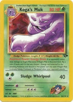 Pokemon - Koga's Muk - 26/132 - Rare Unlimited - Gym Challenge Series - Top CollectiblesCollectible CardsPokémon