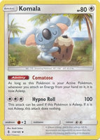 Pokemon - Komala - 114/145 - Uncommon - Sun & Moon: Guardians Rising Series - Top CollectiblesCollectible CardsPokémon