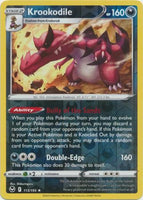 Pokemon - Krookodile - 113/195 - Holo Rare Reverse Holo - Sword & Shield: Silver Tempest Series - Top CollectiblesCollectible CardsPokémon