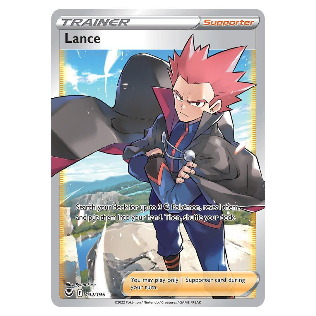Pokemon - Lance - 192 - Ultra Rare - Silver Tempest - Top CollectiblesPokémon SinglePokémon
