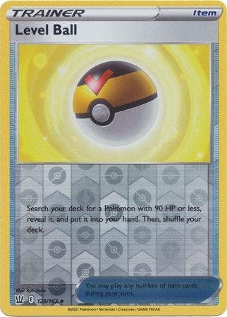 Pokemon - Level Ball - 129/163 - Uncommon Reverse Holo - Sword &amp; Shield: Battle Styles Singles - Top CollectiblesCollectible CardsPokémon