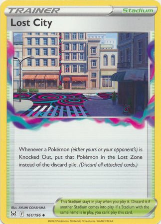 Pokemon - Lost City - 161/196 - Uncommon - Sword &amp; Shield: Lost Origin Series - Top CollectiblesCollectible CardsPokémon