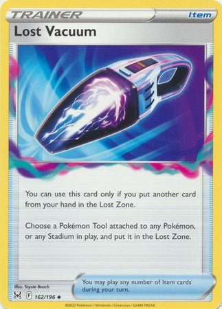 Pokemon - Lost Vacuum - 162/196 - Uncommon - Sword &amp; Shield: Lost Origin Series - Top CollectiblesCollectible CardsPokémon