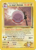 Pokemon - Lt. Surge's Electrode - 52/132 - Uncommon Unlimited - Gym Challenge Series - Top CollectiblesCollectible CardsPokémon