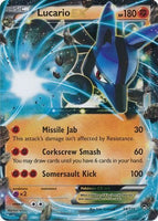 Pokemon - Lucario EX - 54/111 - Ultra Rare - XY: Furious Fists Series - Top CollectiblesCollectible CardsPokémon