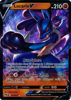 Pokemon - Lucario V - 027/073 - Ultra Rare - Champion's Path Series - Top CollectiblesCollectible CardsPokémon