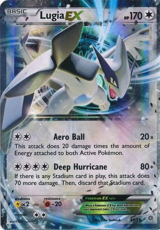 Pokemon - Lugia EX - 68/98 - Ultra Rare - XY: Ancient Origins Series - Top CollectiblesCollectible CardsPokémon