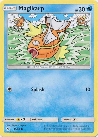 Pokemon - Magikarp - 15/68 - Common - Hidden Fates Series - Top CollectiblesCollectible CardsPokémon