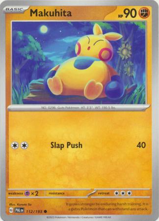 Pokemon - Makuhita - 112/193 - Common - Scarlet &amp; Violet: Paldea Evolved Series - Top CollectiblesCollectible CardsPokémon