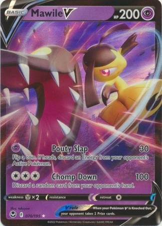 Pokemon - Mawile V - 070/195 - Ultra Rare - Sword &amp; Shield: Silver Tempest Series - Top CollectiblesCollectible CardsPokémon