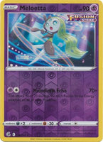 Pokemon - Meloetta - 124/264 - Rare Reverse Holo - Sword & Shield: Fusion Strike Series - Top CollectiblesCollectible CardsPokémon