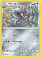 Pokemon - Metang - 84/145 - Uncommon - Sun & Moon: Guardians Rising Series - Top CollectiblesCollectible CardsPokémon