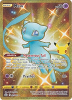 Pokemon - Mew - 25/25 - Gold Secret - Celebrations Classic Collection Series - Top CollectiblesCollectible CardsPokémon