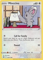 Pokemon - Minccino - 124/172 - Common - Sword & Shield: Brilliant Stars Series - Top CollectiblesCollectible CardsPokémon