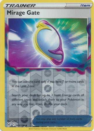 Pokemon - Mirage Gate - 163/196 - Uncommon Reverse Holo - Sword &amp; Shield: Lost Origin Series - Top CollectiblesCollectible CardsPokémon