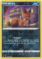 Pokemon - Nickit - 125/202 - Common Reverse Holo - Sword & Shield: Base Set Series - Top CollectiblesCollectible CardsPokémon