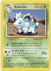 Pokemon - Nidorina - 55/110 - Uncommon - Legendary Collection Series - Top CollectiblesCollectible CardsPokémon